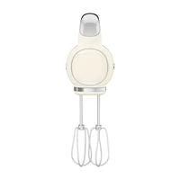 Thumbnail Smeg HMF01CRUK 50's Style Lightweight Electric Hand Mixer, Includes 2 Dough Hooks, 2 Optimus Whisks and 2 Wire Whisks - 40236846285023