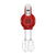 Thumbnail Smeg HMF01RDUK Retro Hand Mixer, 9 Speeds, 22cm Wide - 39478435872991
