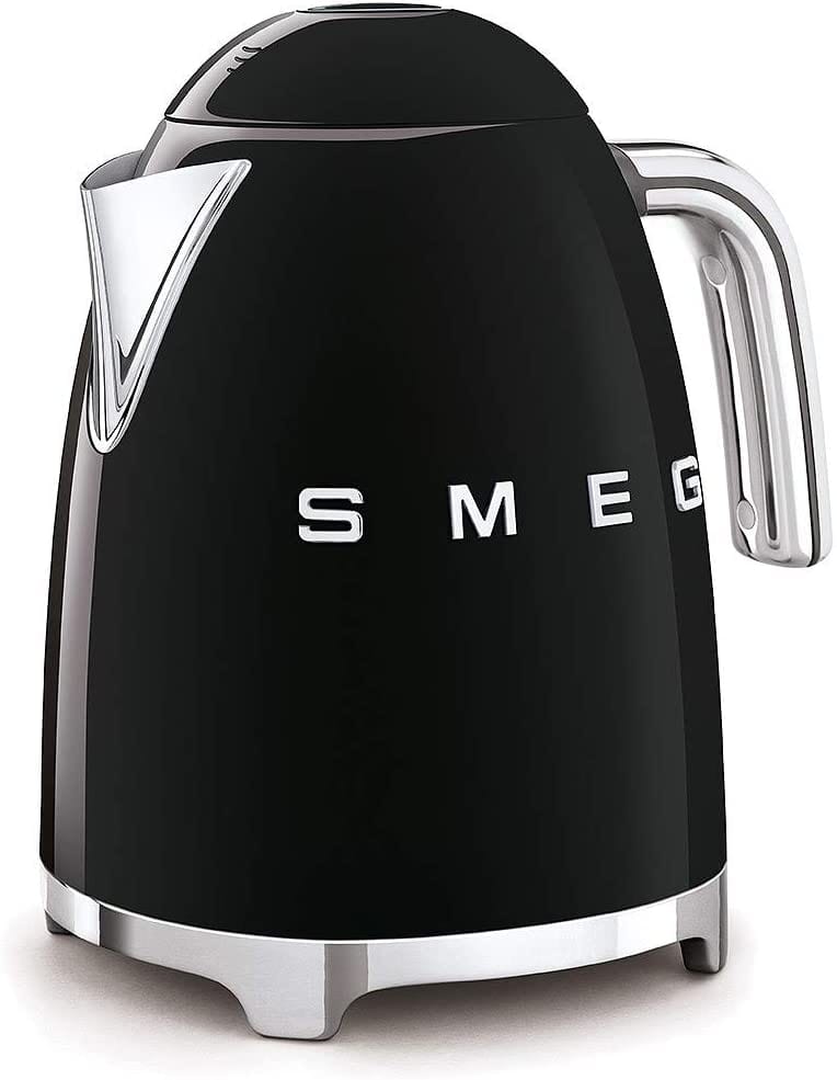 SMEG KLF03BLUK 1.7 Litre Retro Style Kettle - Black | Atlantic Electrics - 39478432039135 