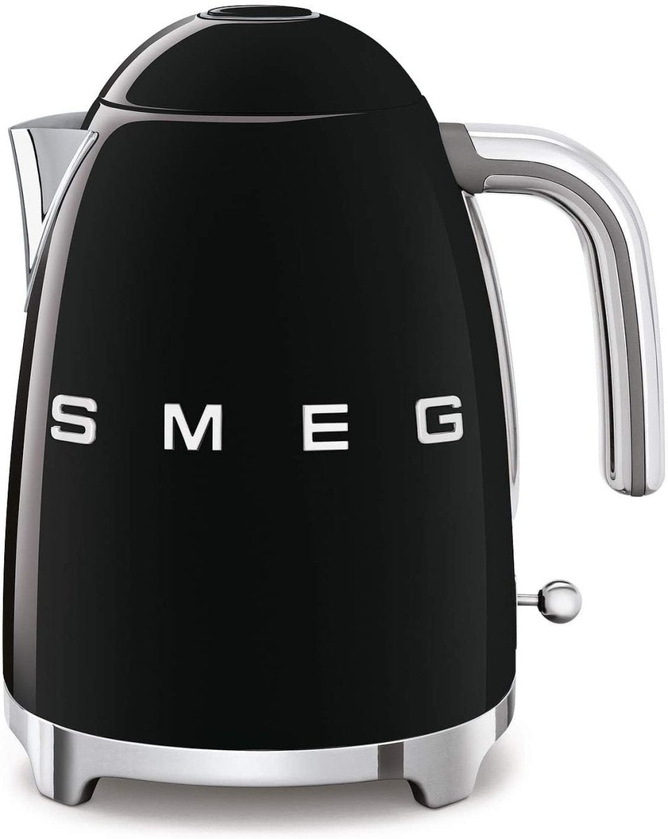 SMEG KLF03BLUK 1.7 Litre Retro Style Kettle - Black | Atlantic Electrics