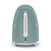 Thumbnail SMEG KLF03EGMUK 3kW 1.7 Litre 50s Style Cordless Kettle - 41098355376351