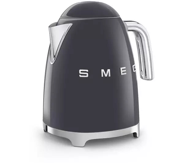 SMEG KLF03GRUK 1.7 Litre Retro Style Kettle - Grey - Atlantic Electrics - 40770242674911 