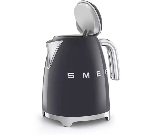 SMEG KLF03GRUK 1.7 Litre Retro Style Kettle - Grey - Atlantic Electrics - 40770242773215 