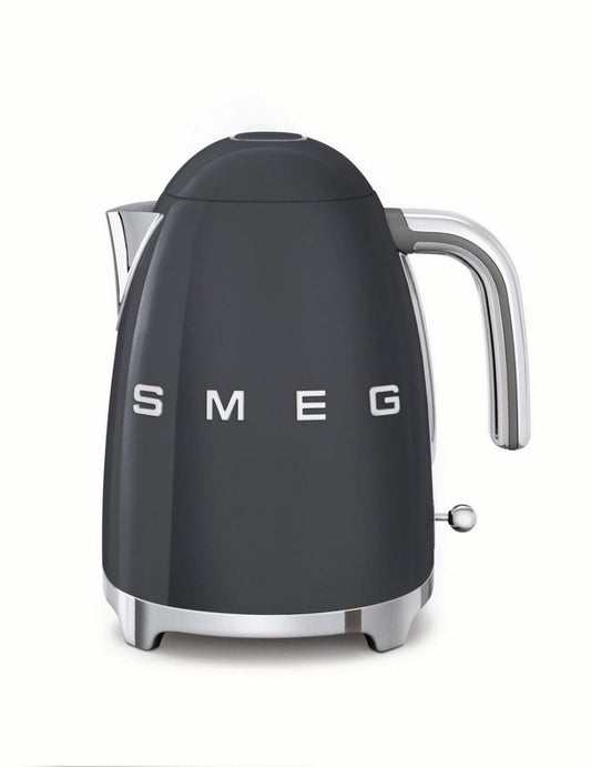 SMEG KLF03GRUK 1.7 Litre Retro Style Kettle - Grey | Atlantic Electrics