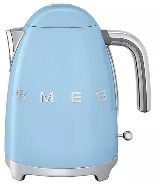 SMEG KLF03PBUK 1.7 Litre Retro Style Kettle - Pastel Blue | Atlantic Electrics