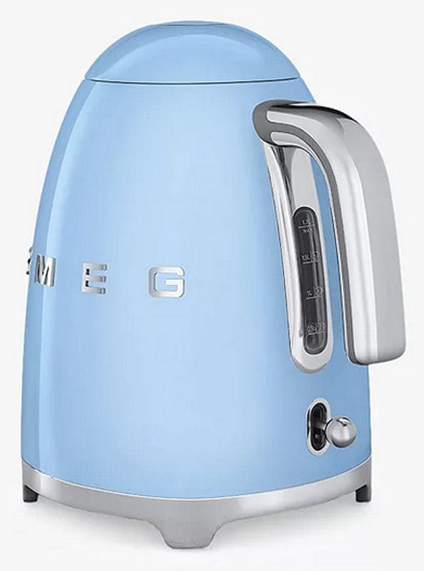 SMEG KLF03PBUK 1.7 Litre Retro Style Kettle - Pastel Blue | Atlantic Electrics