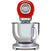 Thumbnail Smeg SMF02RDUK 50's Style Stand Mixer, 4.8 Litre Bowl Capacity, 10 Speeds, 40.5cm Wide - 39478449373407