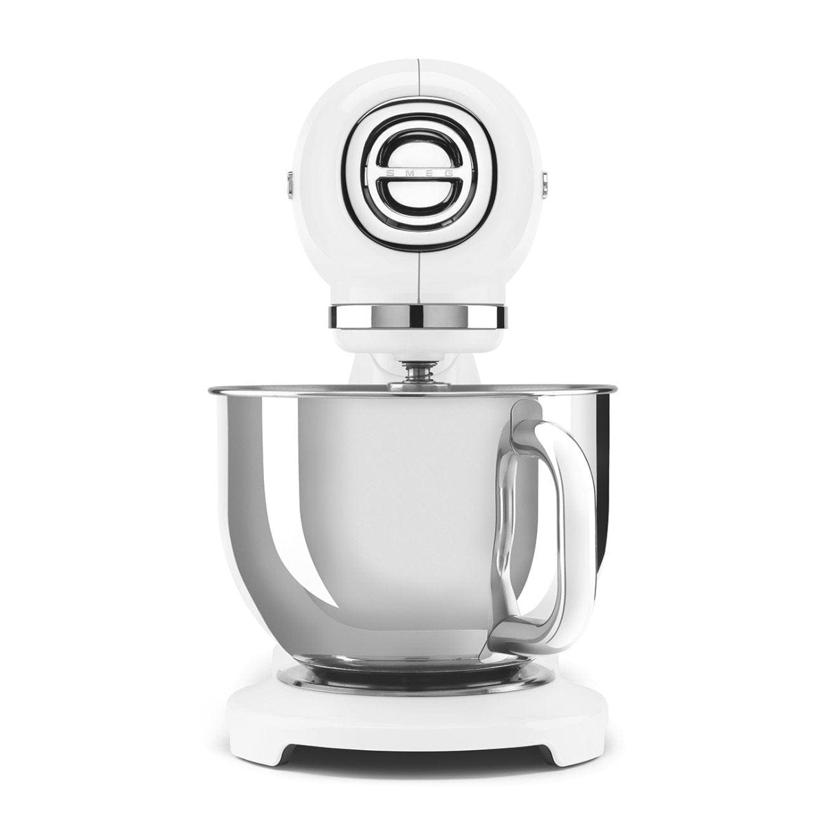 Smeg SMF03WHUK 4.8 Litre 50's Style Stand Mixer - White | Atlantic Electrics