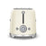 Thumbnail SMEG TSF01CRUK 50's Style 2 Slice Toaster, 31cm Wide - 39478449995999