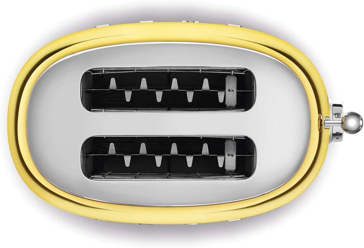 SMEG TSF01GOUK 2-Slice Toaster - Gold | Atlantic Electrics