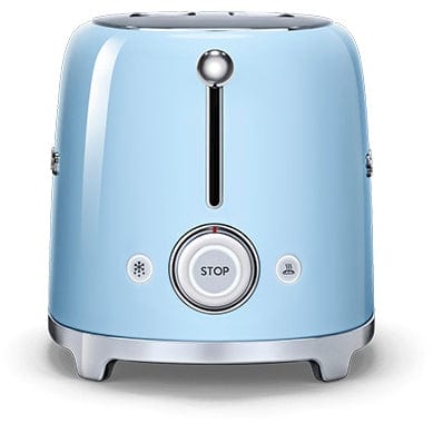 SMEG TSF01PBUK 2-Slice Toaster - Pastel Blue | Atlantic Electrics - 39478451470559 