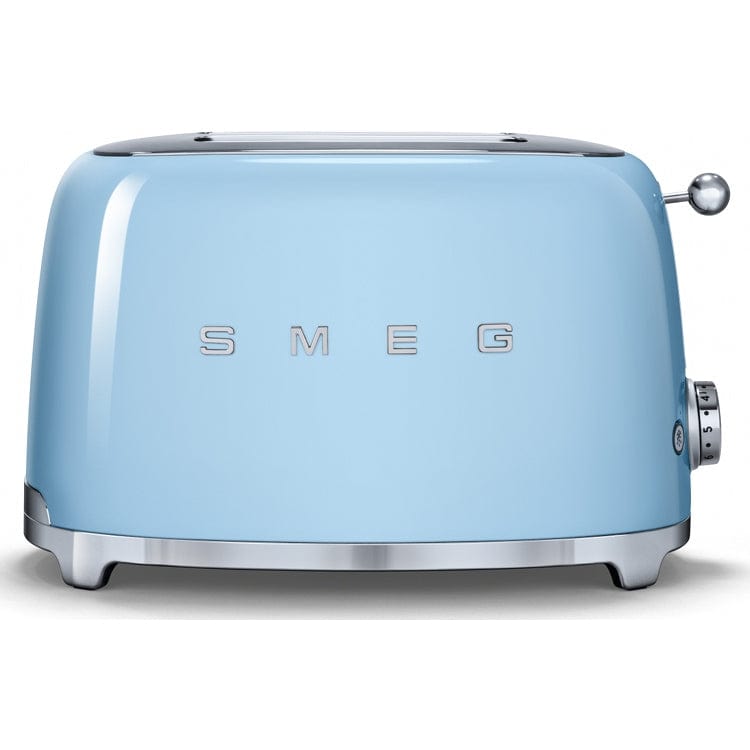 SMEG TSF01PBUK 2-Slice Toaster - Pastel Blue | Atlantic Electrics - 39478451405023 