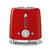 Thumbnail SMEG TSF01RDUK 31cm Wide 50's Style 2 Slice Toaster - 39478451110111