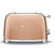 Thumbnail Smeg TSF01RGUK 2 Slice Toaster, Extra Wide Slots, 3 pre set options, Rose Gold | Atlantic Electrics- 39478451994847