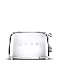 Thumbnail Smeg TSF03SSUK 50's Style Toaster, 4 Slice, 30cm Wide - 39478452879583