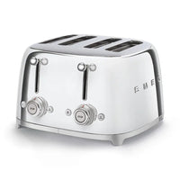 Thumbnail Smeg TSF03SSUK 50's Style Toaster, 4 Slice, 30cm Wide - 39478452846815