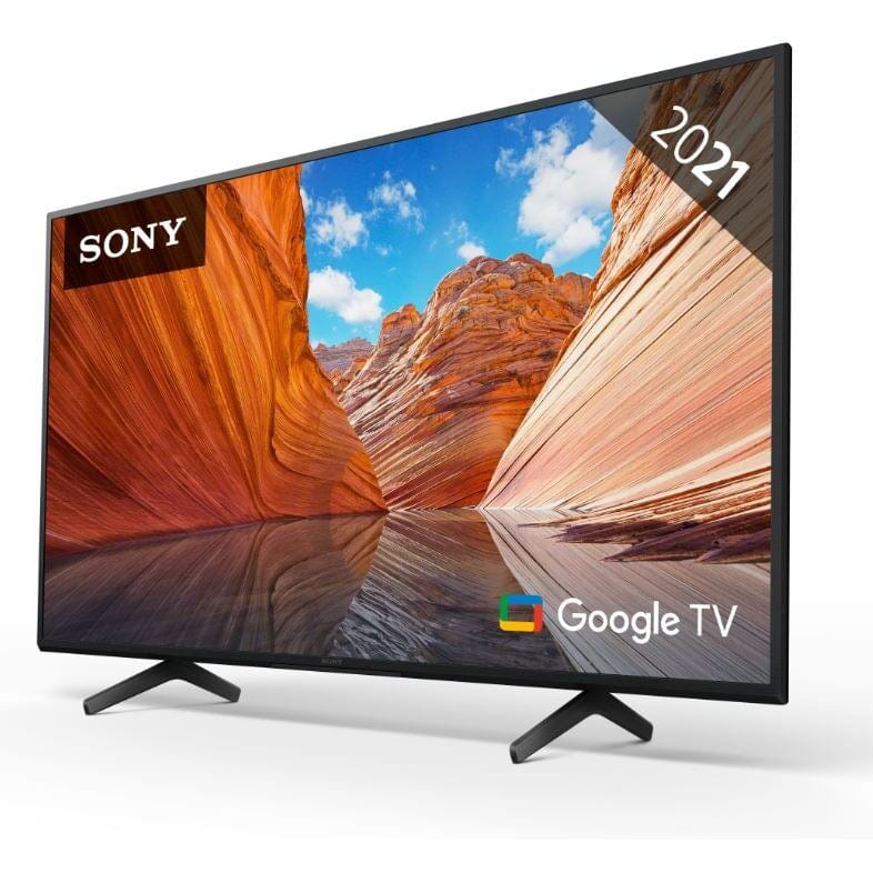 Sony Bravia KD43X81J (2021) LED HDR 4K Ultra HD Smart Google TV, 43 inch with Freeview HD-Freesat HD & Dolby Atmos, Black | Atlantic Electrics