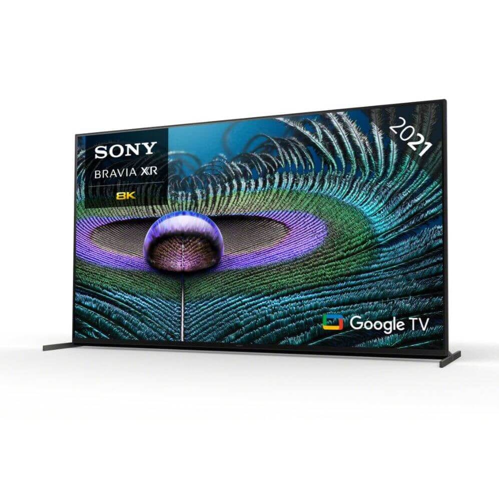 Sony Bravia XR XR75Z9J (2021) LED HDR 8K Ultra HD Smart Google TV, 75 inch with Freeview HD-Freesat HD & Dolby Atmos, Black - Atlantic Electrics - 39478469525727 