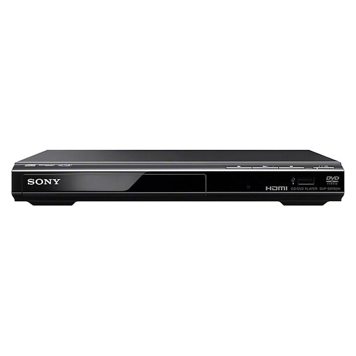 Sony DVPSR760HBCEK DVD Player Slimline DVD Player USB - Black | Atlantic Electrics - 39478464512223 