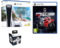 Thumbnail Sony Playstation 5 PS5 Horizon Forbidden West + RiMS Racing with Free Clip Charing Dock | Atlantic Electrics- 39478500131039