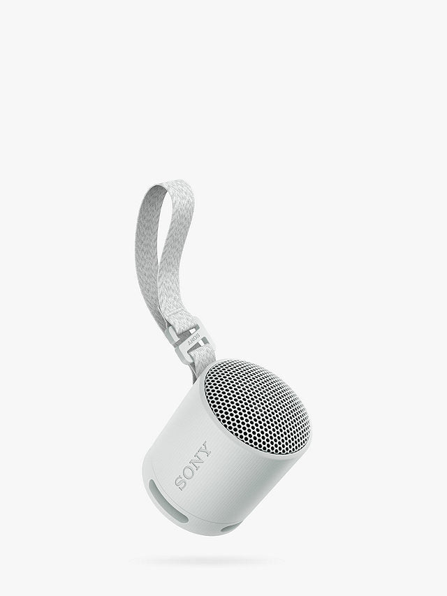Sony SRS-XB100 Extra Bass Waterproof Bluetooth Portable Speaker, Light Grey | Atlantic Electrics - 40643736404191 