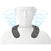 Thumbnail Sony SRSNS7BCE7 Wireless Neckband Speaker, 24.4cm Wide - 39478505963743