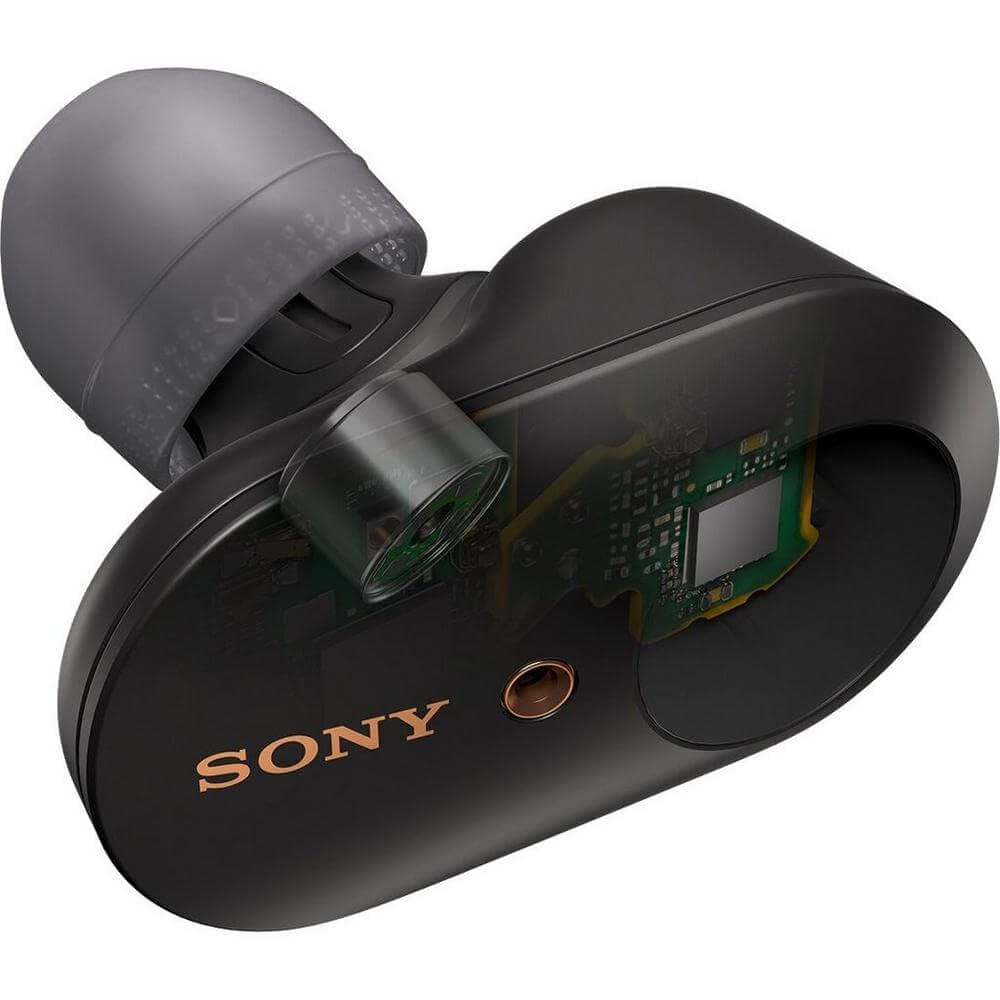 Sony WF1000XM3BCE7 Wireless In Ear Noise Cancelling Headphones - Black | Atlantic Electrics - 39478507765983 