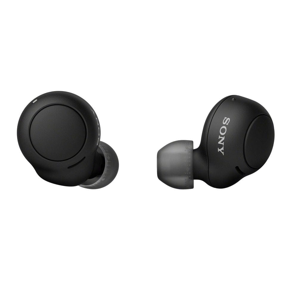 Sony WFC500 True Wireless Bluetooth In-Ear Headphones with Mic-Remote, Up to 20 hours battery life with charging case - Black | Atlantic Electrics