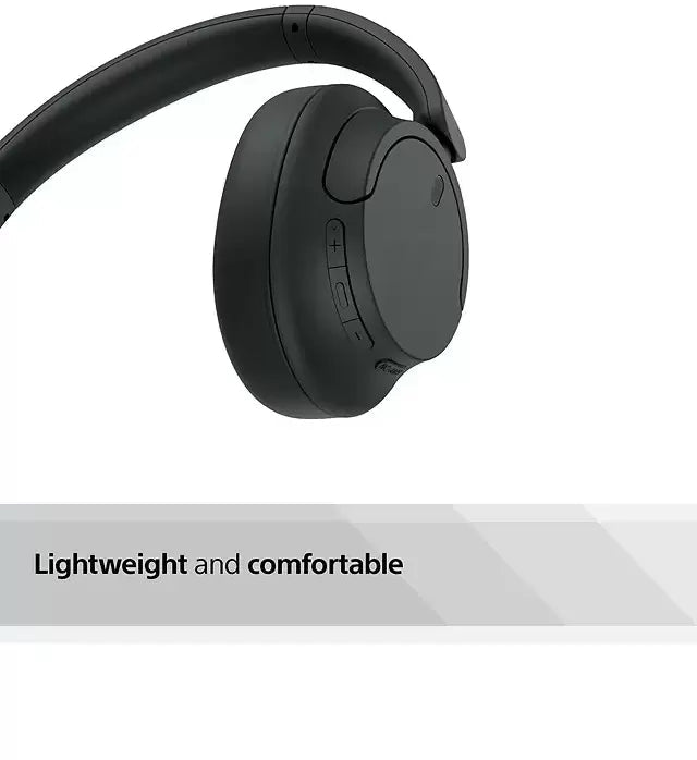 Sony WH-CH720 Noise Cancelling Bluetooth Wireless On-Ear Headphones with Mic/Remote, Black - Atlantic Electrics - 39709288366303 