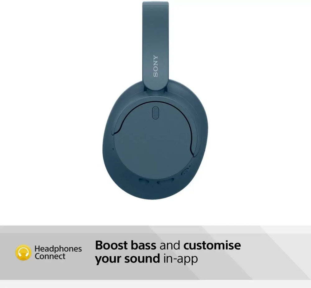 Sony WH-CH720 Noise Cancelling Bluetooth Wireless On-Ear Headphones with Mic/Remote, Blue | Atlantic Electrics - 39709288562911 