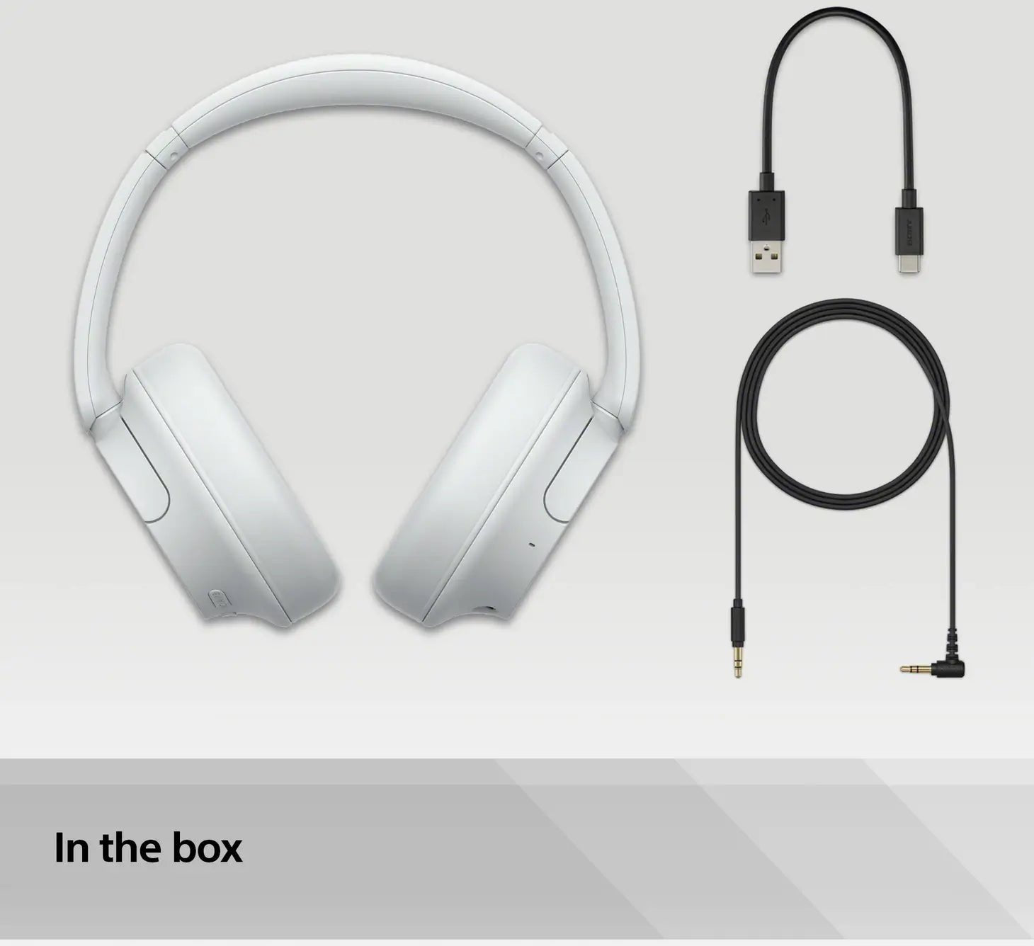 Sony WH-CH720 Noise Cancelling Bluetooth Wireless On-Ear Headphones with Mic/Remote, White | Atlantic Electrics