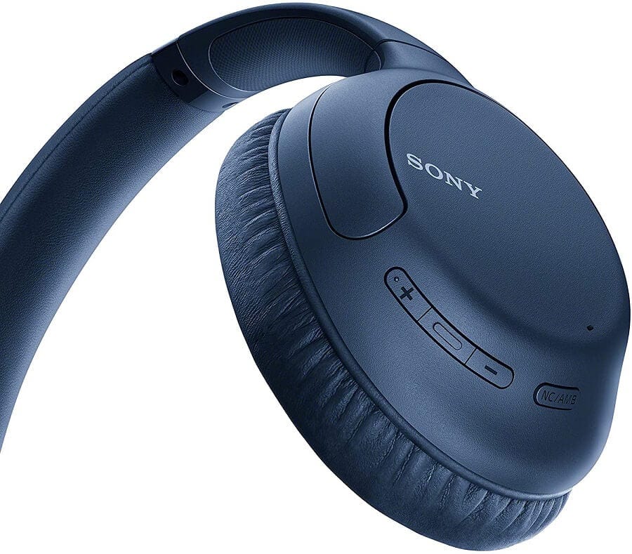 Sony WHCH710NLCE7 Wireless Over Ear Noise Cancelling Headphones - Blue | Atlantic Electrics - 39478506848479 
