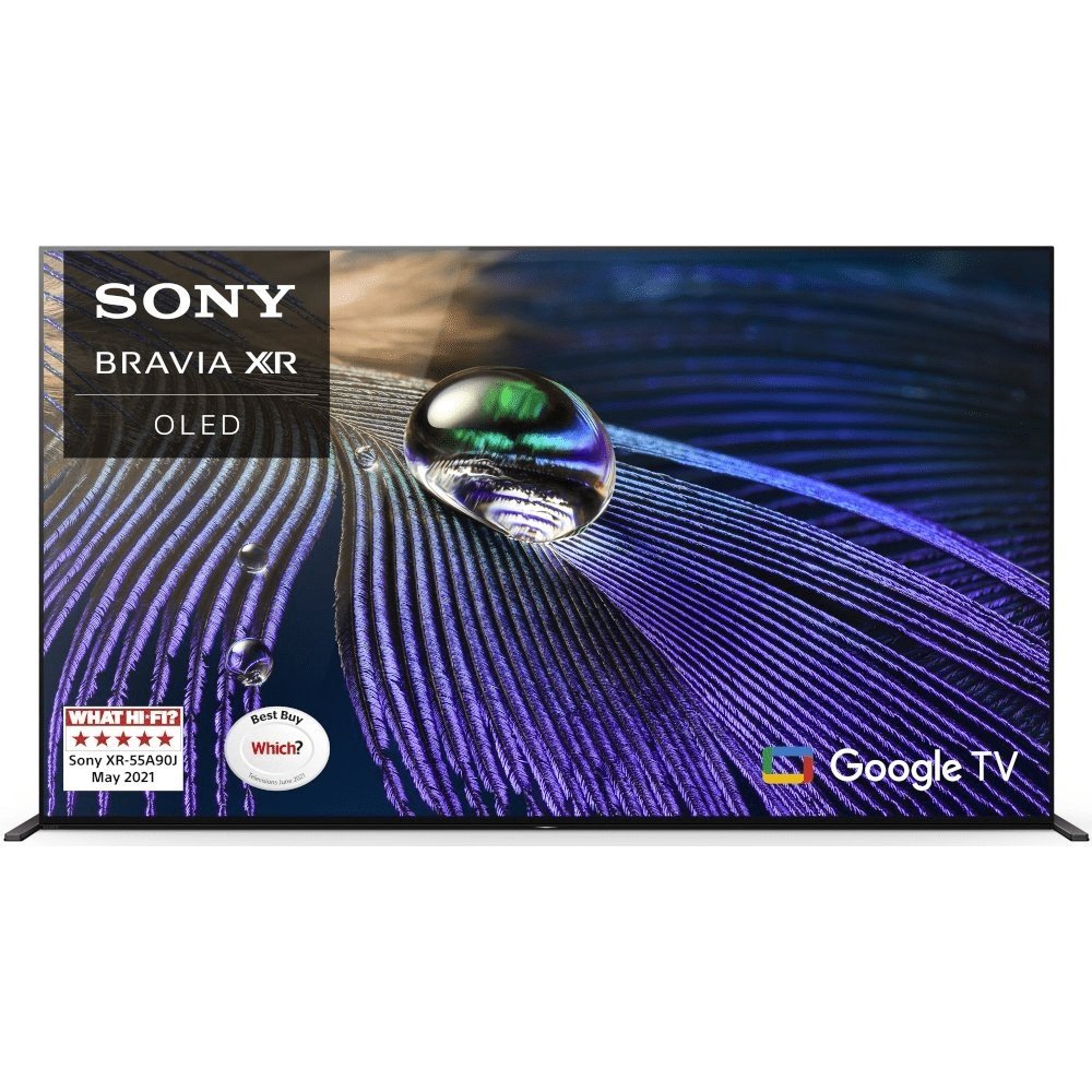 Sony XR55A90JU 55" 4K HDR UHD Smart OLED TV, Surface Audio+ Google TV | Atlantic Electrics - 39479105126623 