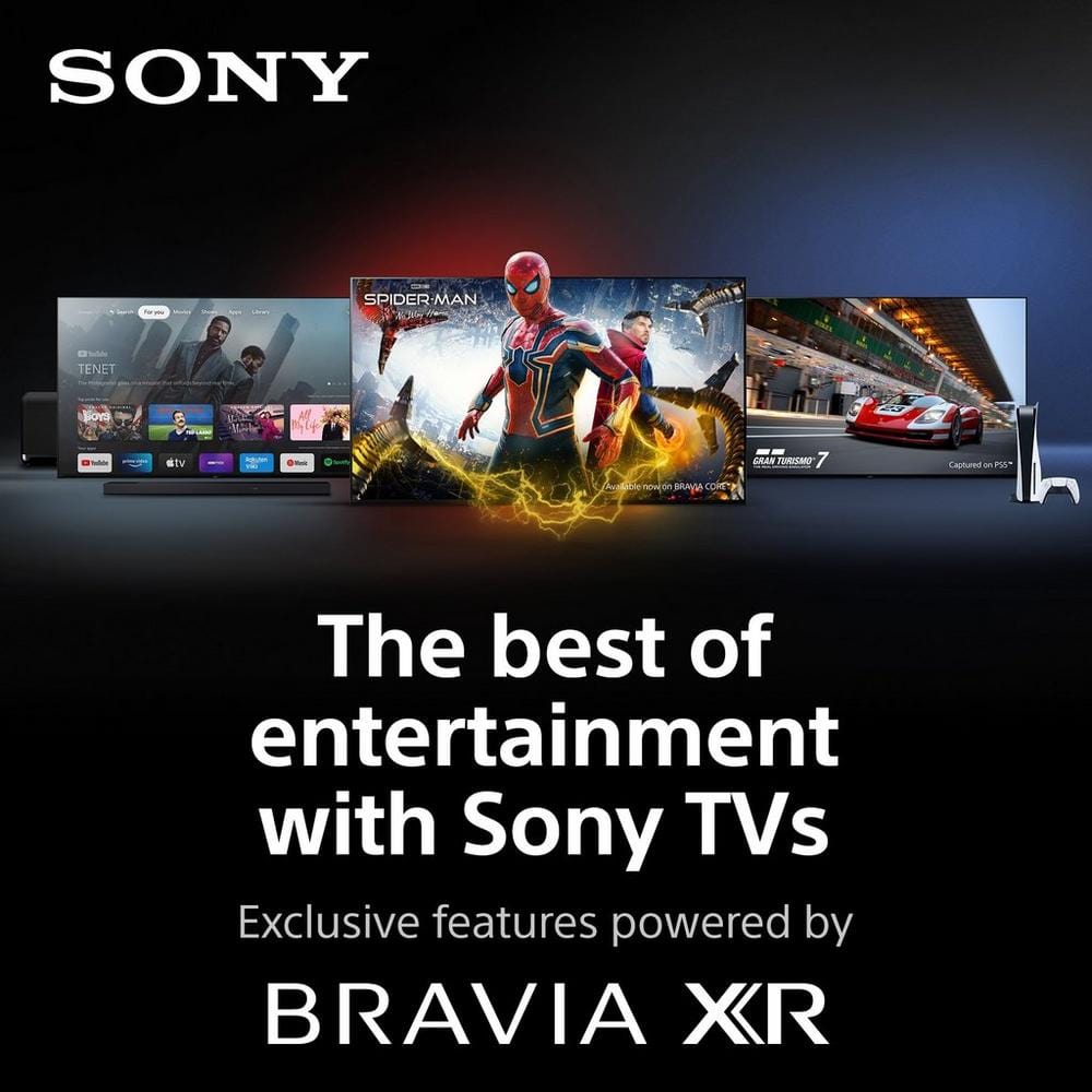 Sony XR65A80KU 65" 4K Ultra HD HDR Google TV | Atlantic Electrics