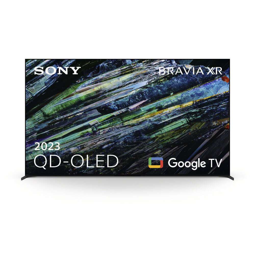Sony XR77A95L (2023) QD-OLED HDR 4K Ultra HD Smart Google TV, 77 inch with Youview, Dolby Atmos & Acoustic Surface Audio+ Black - Atlantic Electrics - 40917115928799 