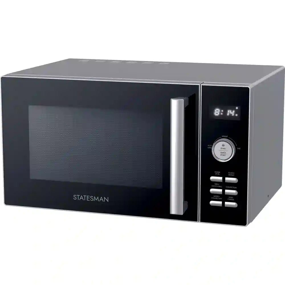 Statesman SKMG0923DSS 23 Litres Single Microwave - Silver | Atlantic Electrics - 40510106992863 