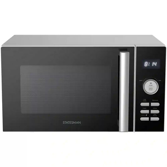Statesman SKMG0923DSS 23 Litres Single Microwave - Silver | Atlantic Electrics