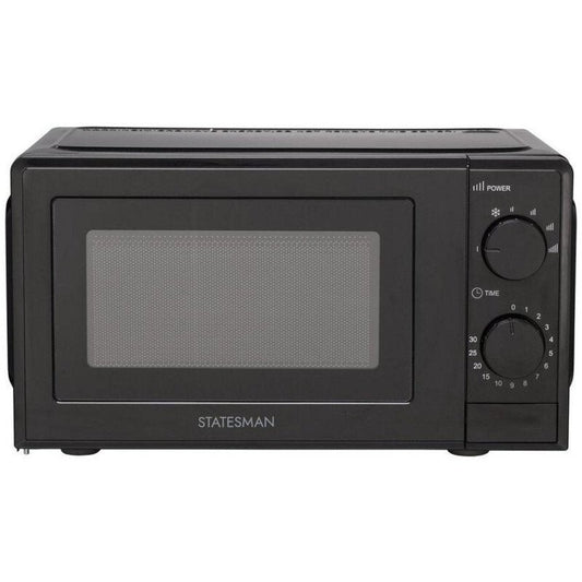 Statesman SKMS0720MPB 700W 20 Litres Single Microwave - Black | Atlantic Electrics