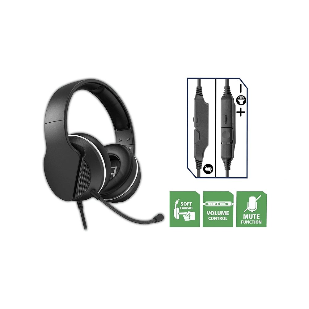 Subsonic Xbox Series X Gaming Headset Hs300 Black - Atlantic Electrics - 39478511960287 
