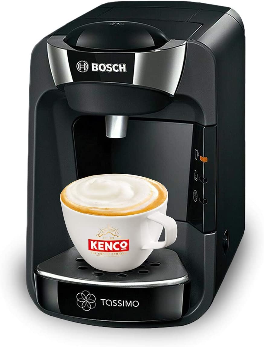 TASSIMO Bosch Suny TAS3202GB Coffee Machine, 1300 Watt, 0.8 Litre - Black | Atlantic Electrics