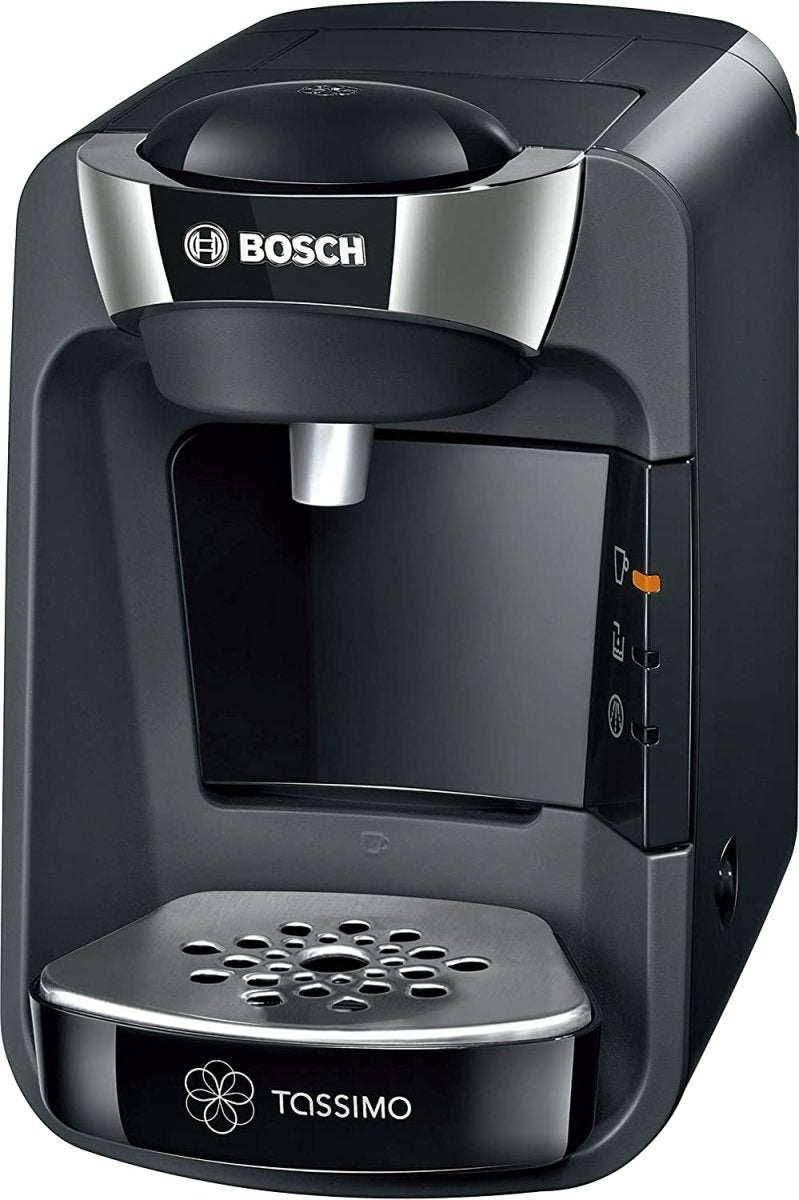 TASSIMO Bosch Suny TAS3202GB Coffee Machine, 1300 Watt, 0.8 Litre - Black - Atlantic Electrics - 39478513696991 