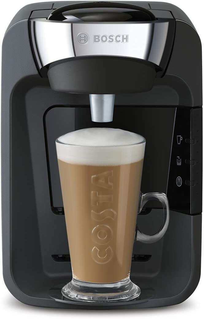 TASSIMO Bosch Suny TAS3202GB Coffee Machine, 1300 Watt, 0.8 Litre - Black - Atlantic Electrics - 39478513664223 