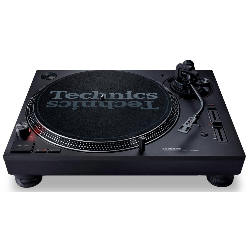 Technics SL1210 MK7 Pro Direct Drive Turntable - Black - Atlantic Electrics - 39478510911711 