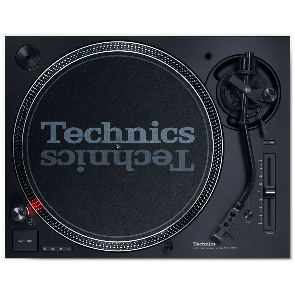 Technics SL1210 MK7 Pro Direct Drive Turntable - Black | Atlantic Electrics - 39478511010015 