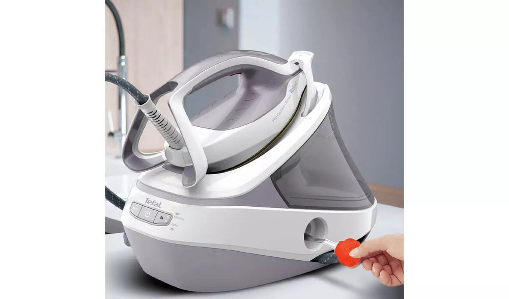 Tefal GV9713G0 Pro Express Ultimate II Steam Generator Iron Dove Grey & White - | Atlantic Electrics - 39502053179615 