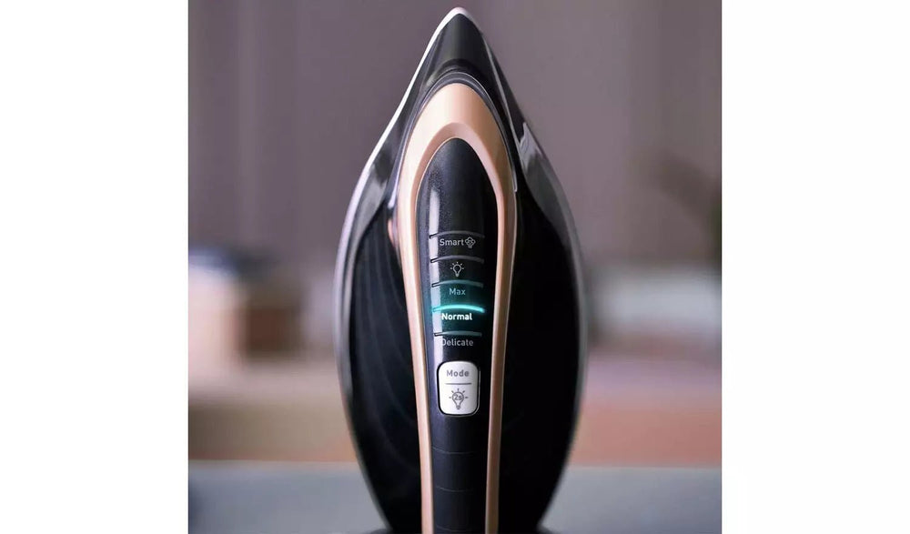 Tefal GV9820G0 Pro Express Vision Steam Generator Iron Black & Gold | Atlantic Electrics - 39502053343455 