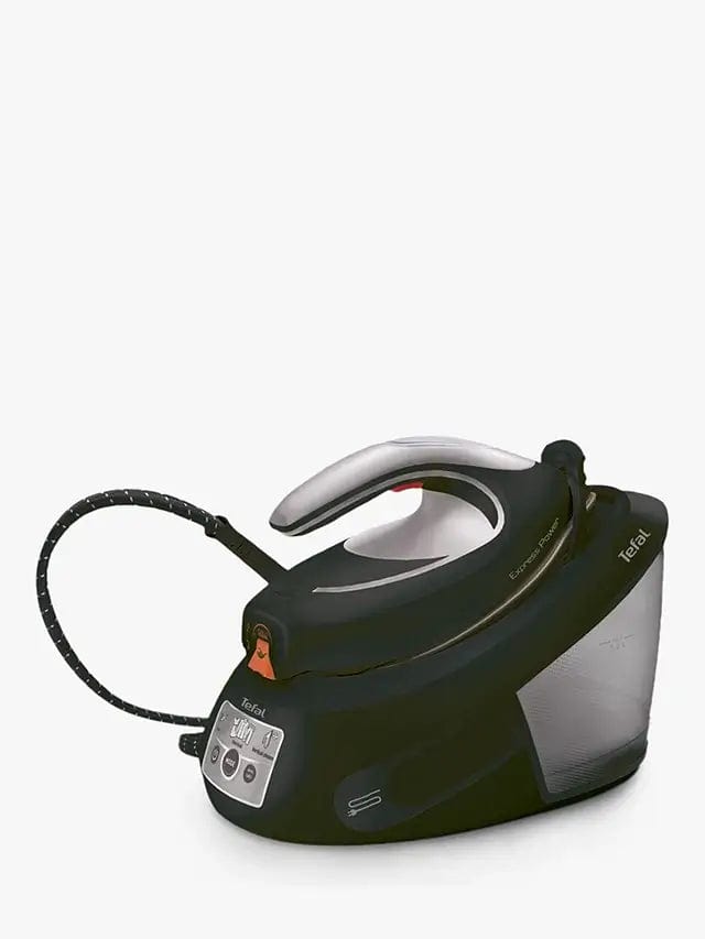 Tefal SV8062G0 Ultimate Pure FV9845 Steam Generator Iron Black & Silver 2830W | Atlantic Electrics - 39478511075551 