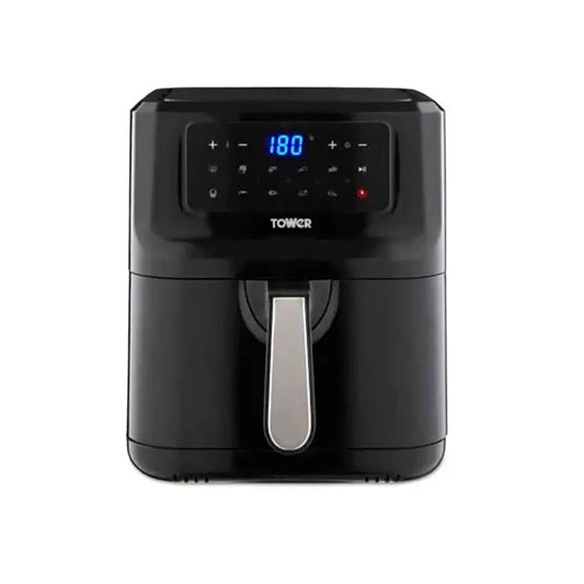 Tower T17089 Vortx 5l Digital Air Fryer, 33cm Wide - Black | Atlantic Electrics
