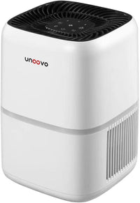 Thumbnail Unoovo UNOAP160 Air Purifiers, portable Air Purifier with HEPA Filter, Dust Smoke Pollen Pet Dander Odor Removal, Air Cleaner For Home & Bedrooms, Purification Area Up to 300 Square Feet - 39478516482271