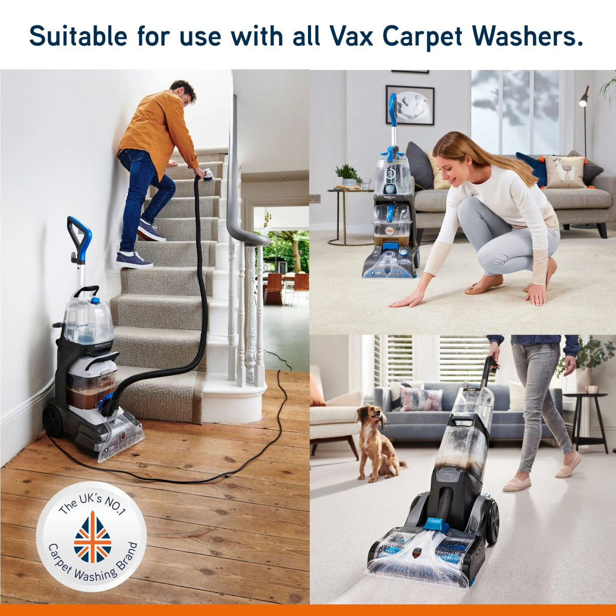 Vax 19142065 19142065 Ultra+ Carpet Cleaning Solution 4L Rose Burst Scent - Atlantic Electrics